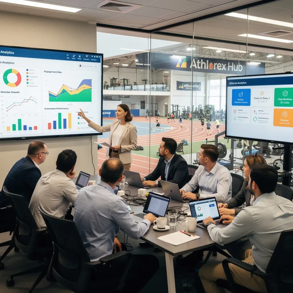 Dalībnieku pārvaldības sistēmas ekrāns ar AI analizēm.